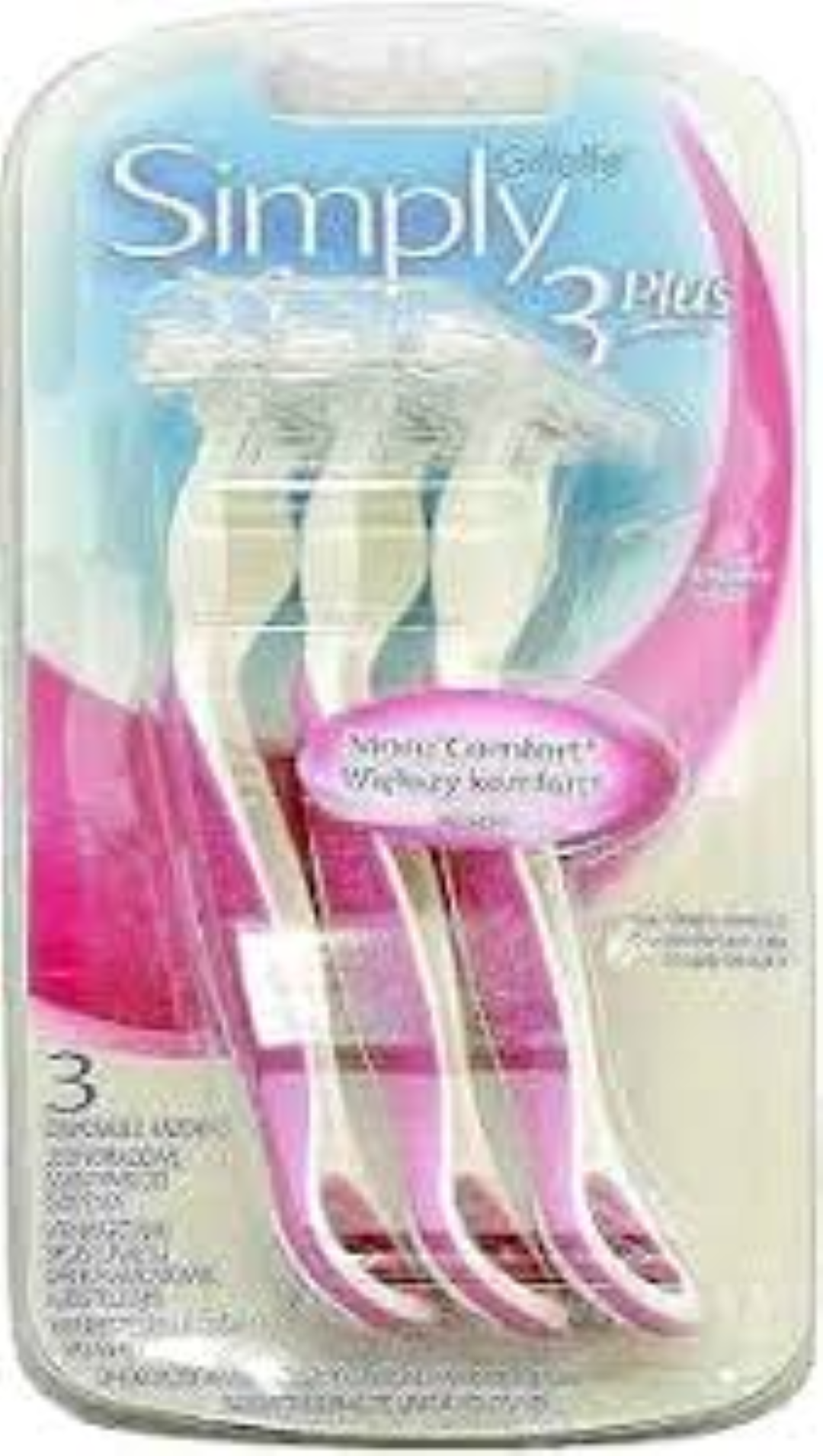 GILLETTE SIMPLY VENUS 3 PLUS DISPOSABLE